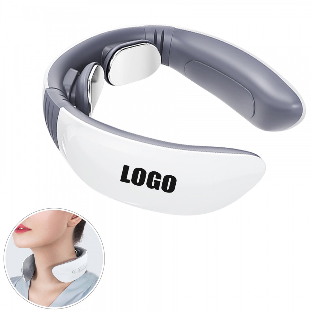 Electric Pulse Neck Massager with Logo