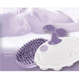 Vivitar Lavender 2-in-1 Vibrating Scalp & Body Massager with Logo