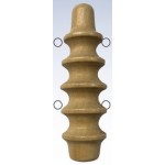 Vivitar Handheld Wood Rolling Massager with Logo