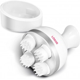 Handheld Portable Electric Head Hair Scalp Scratcher Massager with Kneading 76 Massage Nodes with Logo