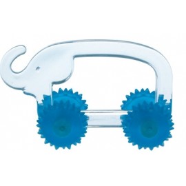 Transparent Elephant Shape Massager with Logo