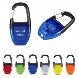 Logo Branded Reflector Carabiners Key Light