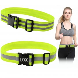 Reflective Night Running Belt with Logo  Reflective Night Running Belt with Logo
