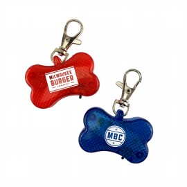 Logo Branded Pet Safety Strobe Tag  Logo Branded Pet Safety Strobe Tag