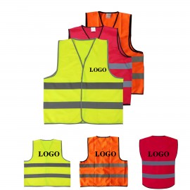 Promotional Reflective Safety Vest For 7-9 years old kids