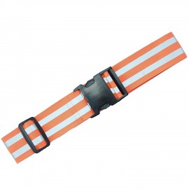 Orange Reflective Belt or Sash Visibility Military Belt Reflective Belt Gear for Running with Logo