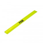 Logo Branded Safety Reflective Slap Bracelet