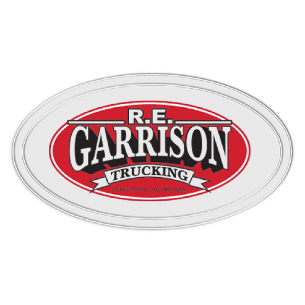 Reflective Oval Shape Custom Imprinted Reflective Oval Shape Custom Imprinted