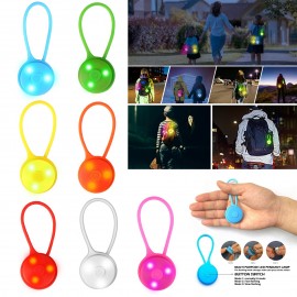Custom LED Silicone Bike Taillight for Backpacks