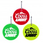 PVC Reflector Zipper Pull w/ Metal Clasp with Logo