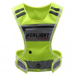 Outdoor Sports Flashing Warning Reflective Riding Harness with Logo