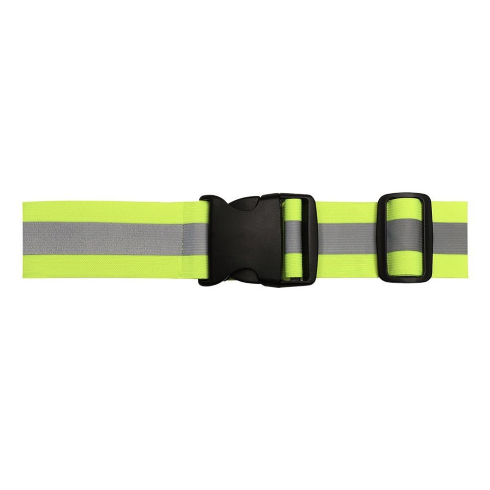 Personalized Yellow SAFETY Glow Belt Running Belt Reflective Belt PT Belt  Military Reflective 