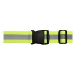 Personalized Yellow SAFETY Glow Belt Running Belt Reflective Belt PT Belt Military Reflective