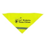 Logo Branded Large Reflective Pet Bandanna