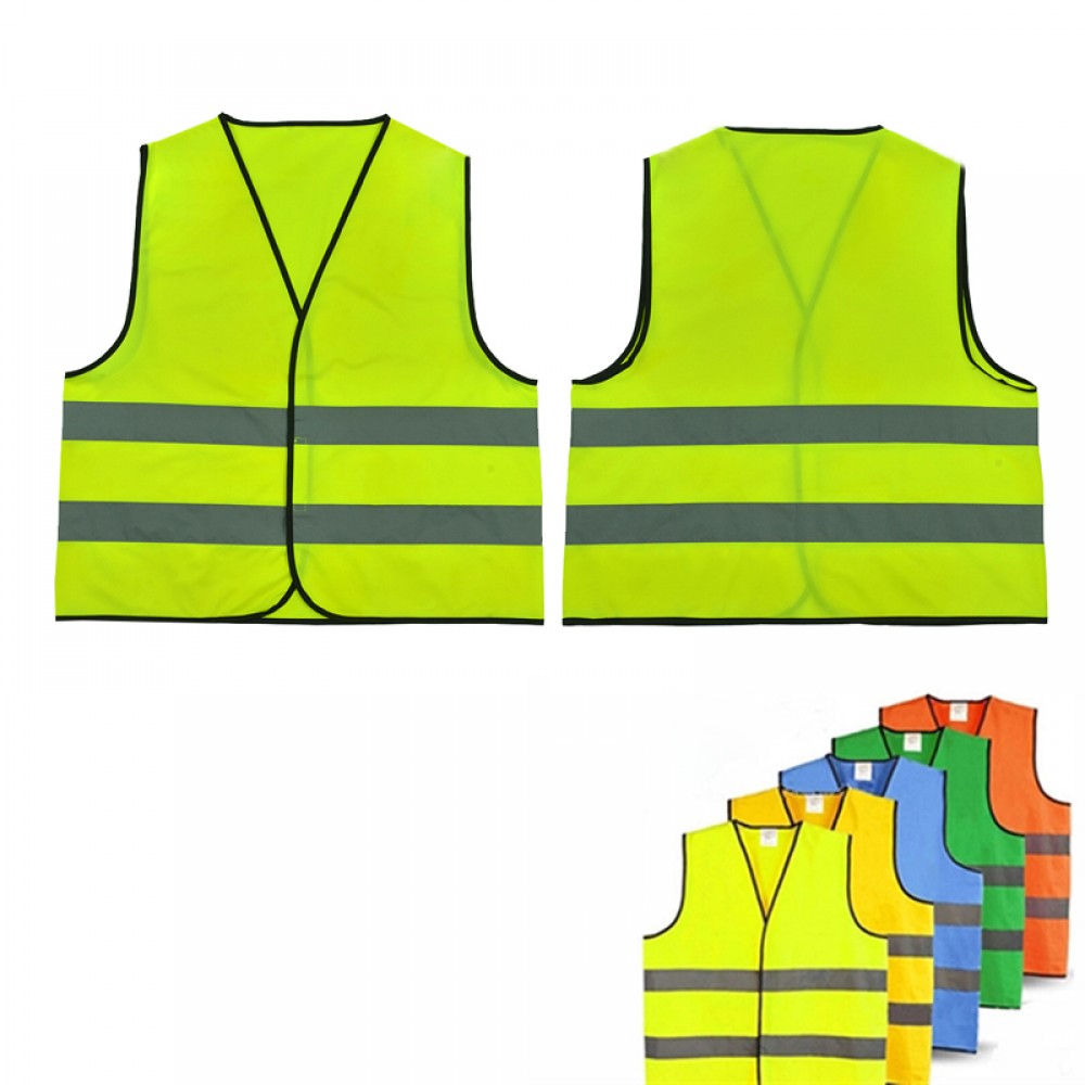 Custom Printed Reflective Vest Safety Workwear Custom Printed Reflective Vest Safety Workwear