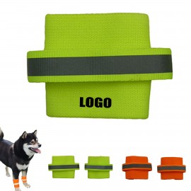 Dog Safety Reflective Wrist Leg Band with Logo