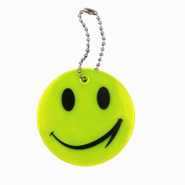 Personalized PVC Reflective Round Pendant