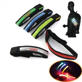 LED Reflective Safety Flashing Armband with Logo  LED Reflective Safety Flashing Armband with Logo