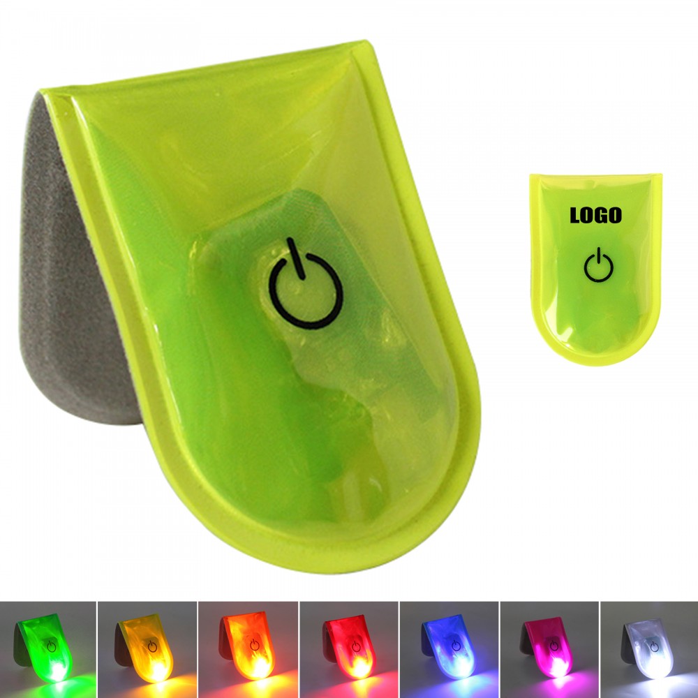 LED Reflective Magnetic Clip Light with Logo