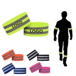 Adjustable Reflective Arm Bands for Runner with Logo