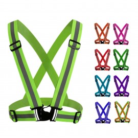 High Visibility Safety Reflective Suspenders with Logo  High Visibility Safety Reflective Suspenders with Logo