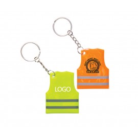 Safety Reflective Keychain with Logo