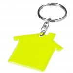 Personalized House PVC Reflective Keychain