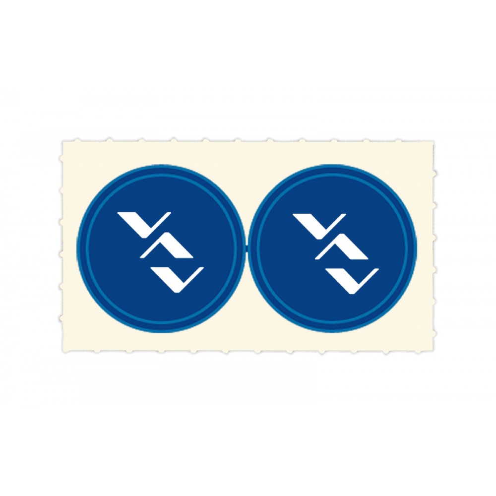 Reflective Sticker Sets - Twin Dots Custom Imprinted Reflective Sticker Sets - Twin Dots Custom Imprinted