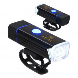 Flare Rechargeable Front Bike Light with Logo