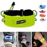 Elastic Reflective Bike Ankle Strap with Logo