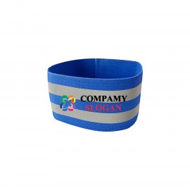 Customized Adjustable Reflective High Visibility Arm Band with Double Strap