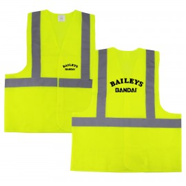 Breathable Reflective Safety Vest with Logo