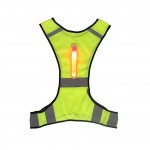 Promotional Road Safety LED light Reflective Running Vest Police Vest