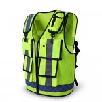 Warning Security Reflective Vest with Logo