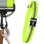Adjustable Safety Reflective Running Belt With Hook with Logo