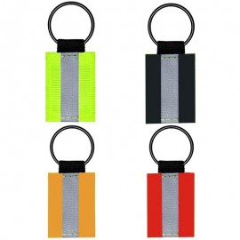 Promotional Reflective Nylon Keychain