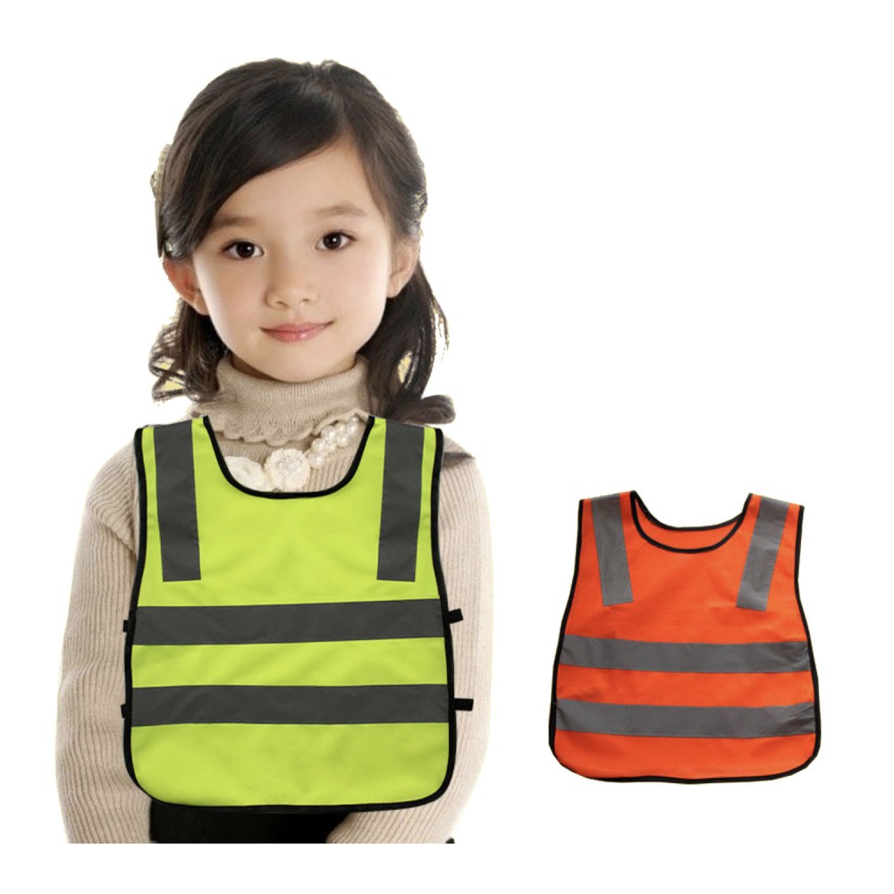 Children Reflective Safety Vest for Kids High Visibility Security with Logo