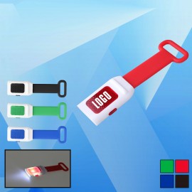Safety Reflector With Flashlight with Logo