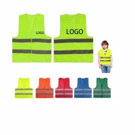 Reflective Safety Vest For kids with Logo  Reflective Safety Vest For kids with Logo