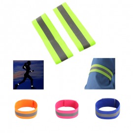 Reflective Wristband (13"x1-3/5") Custom Printed