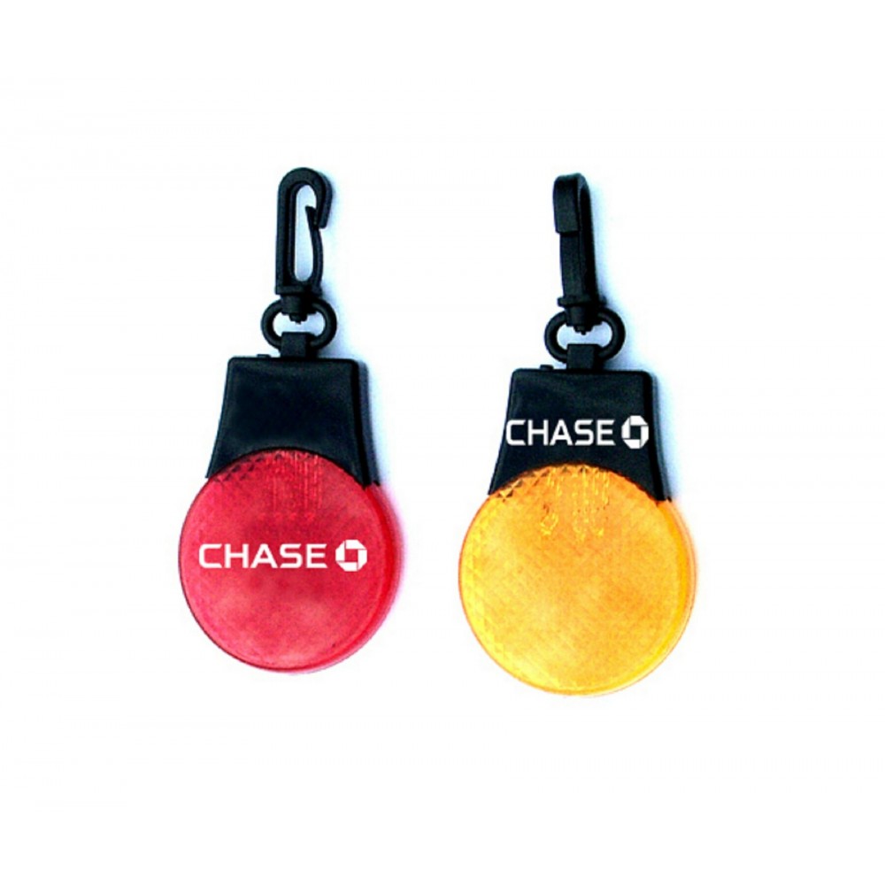 LED Reflector Flashlight with Clip Holder Logo Branded LED Reflector Flashlight with Clip Holder Logo Branded