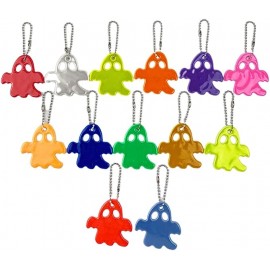Promotional PVC Reflective Ghost Pendant  Promotional PVC Reflective Ghost Pendant