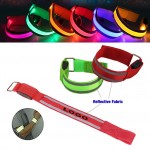 Light Up Reflective Armbands Custom Printed