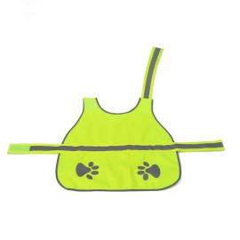 Adjustable Reflective High Visibility Safety Pet Vest with Logo  Adjustable Reflective High Visibility Safety Pet Vest with Logo