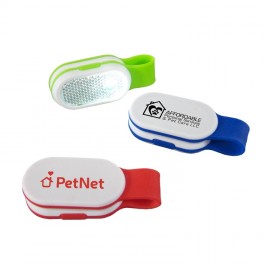 Clip-On Safety Reflector / Light with Logo  Clip-On Safety Reflector / Light with Logo