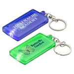 Primary Touch Reflector Light Key Chain with Logo
