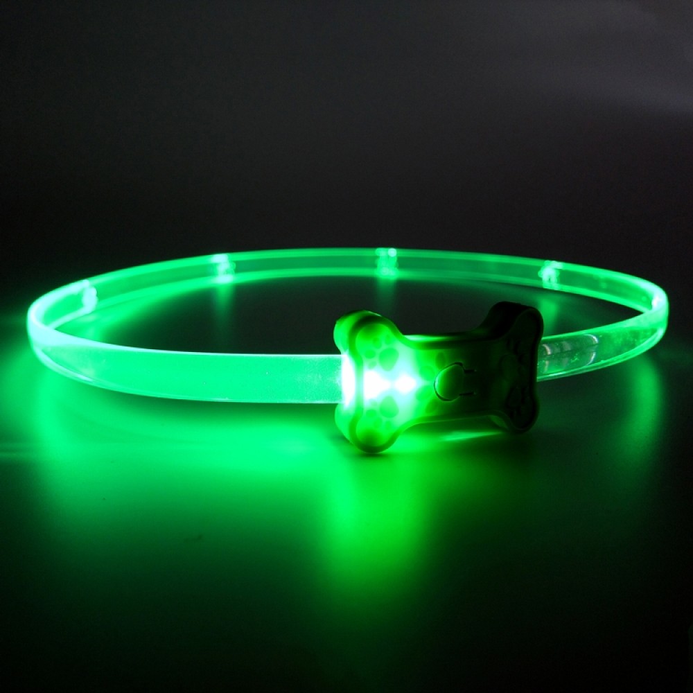 Custom Imprinted LED Light-Up Dog Collar Custom Imprinted LED Light-Up Dog Collar