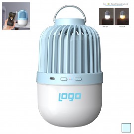 Logo Branded Rechargeable Lantern & Bluetooth Speaker w/Hanger