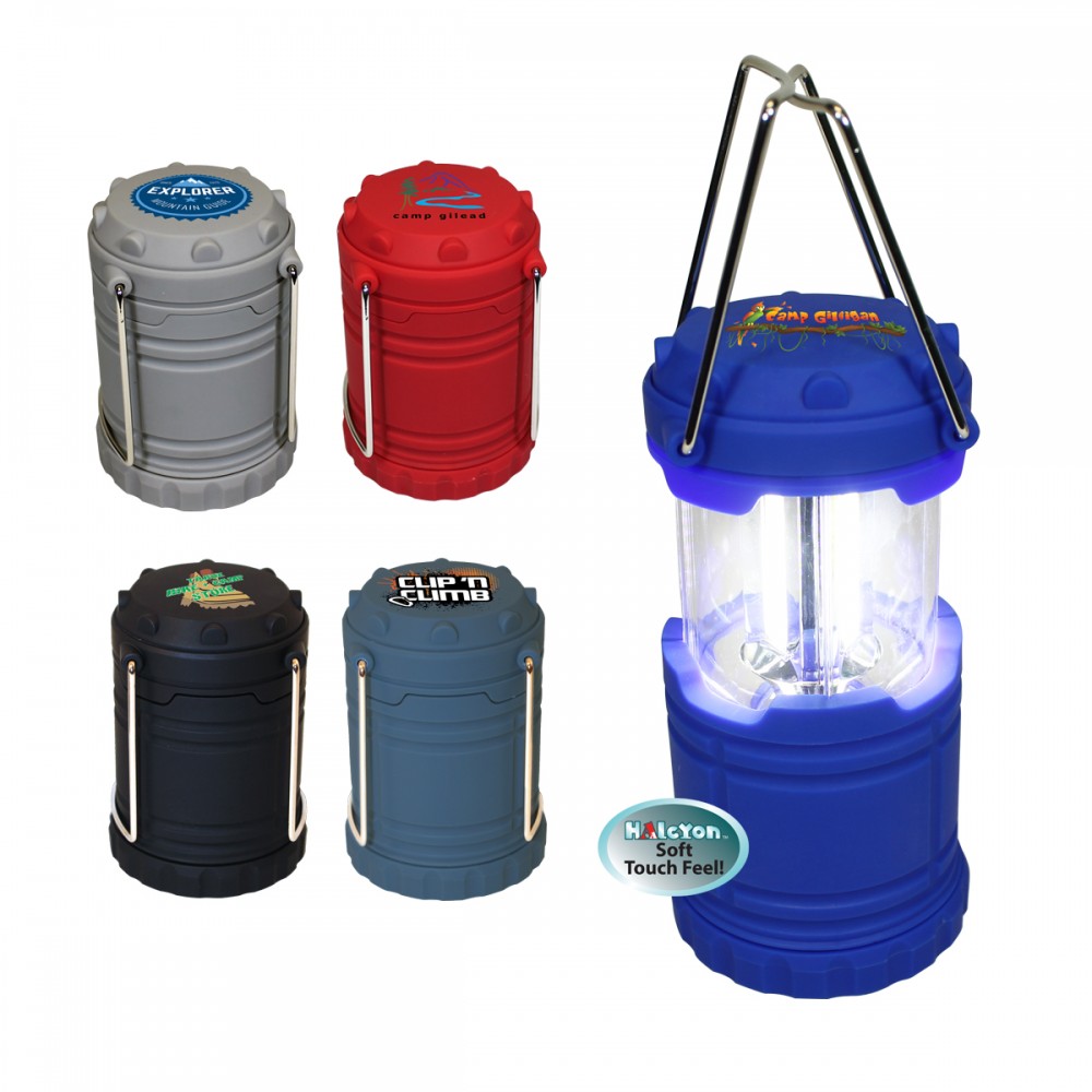 Halcyon Collapsible Lantern with Logo
