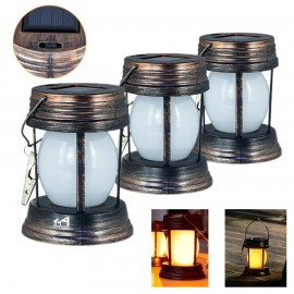 Custom Solar Retro Garden Lantern Light